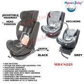 Moonbaby 360 Rotating Car Seat with ICC Sticker