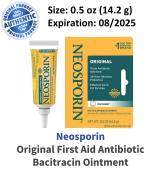 Neosporin Original First Aid Antibiotic Bacitracin Ointment 14.2g