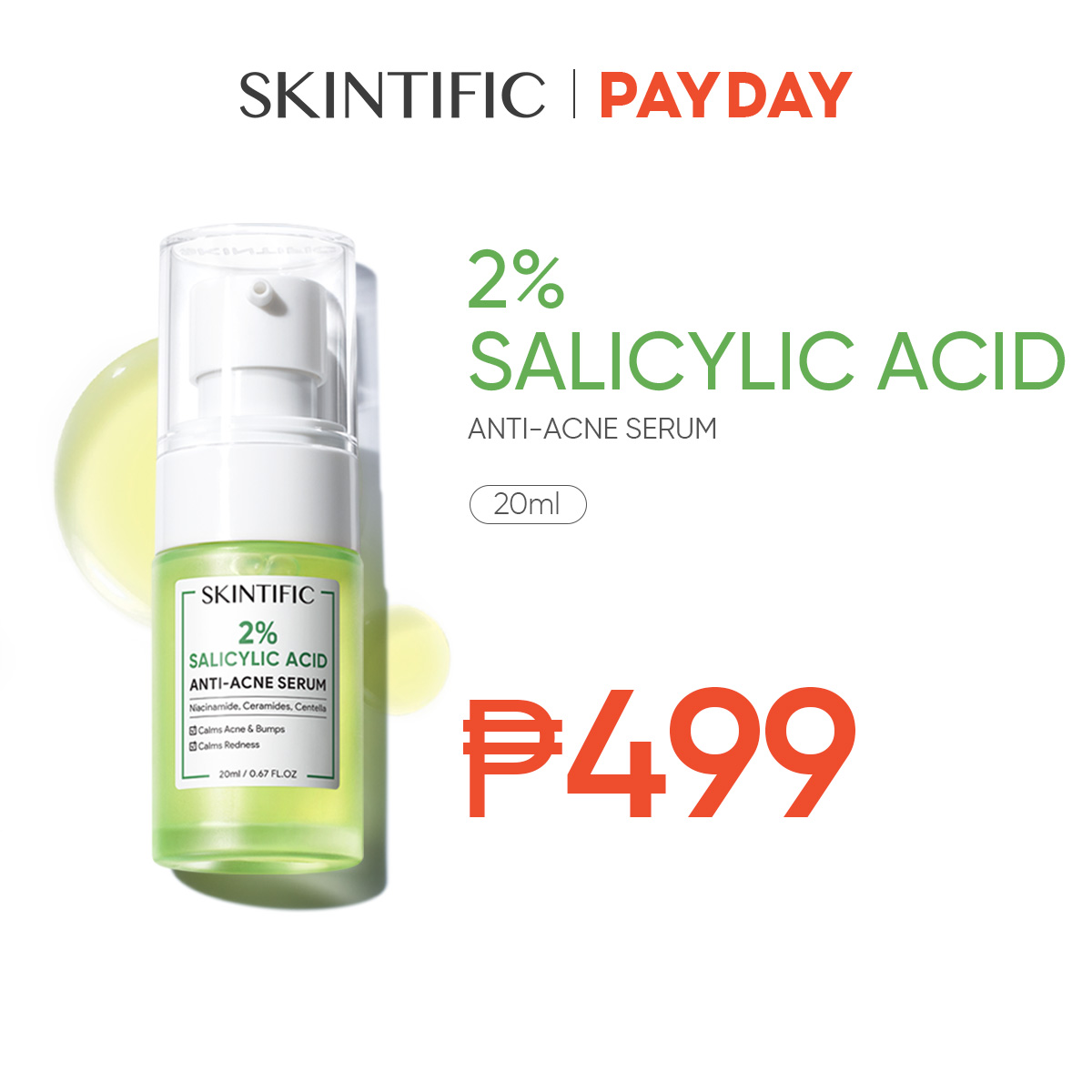 SKINTIFIC OFFICIAL Anti Acne Serum