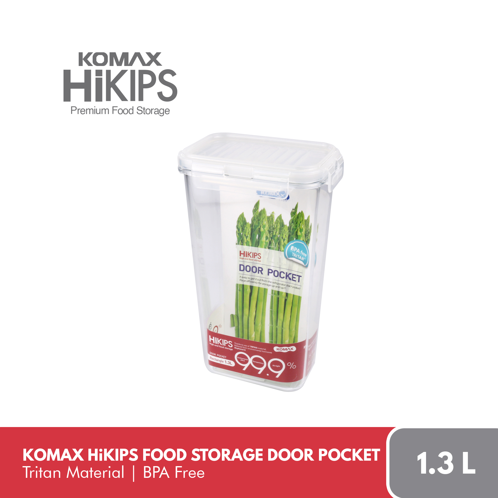 KOMAX HIKIPS TRITAN Airtight Food Storage Container, BPA Free