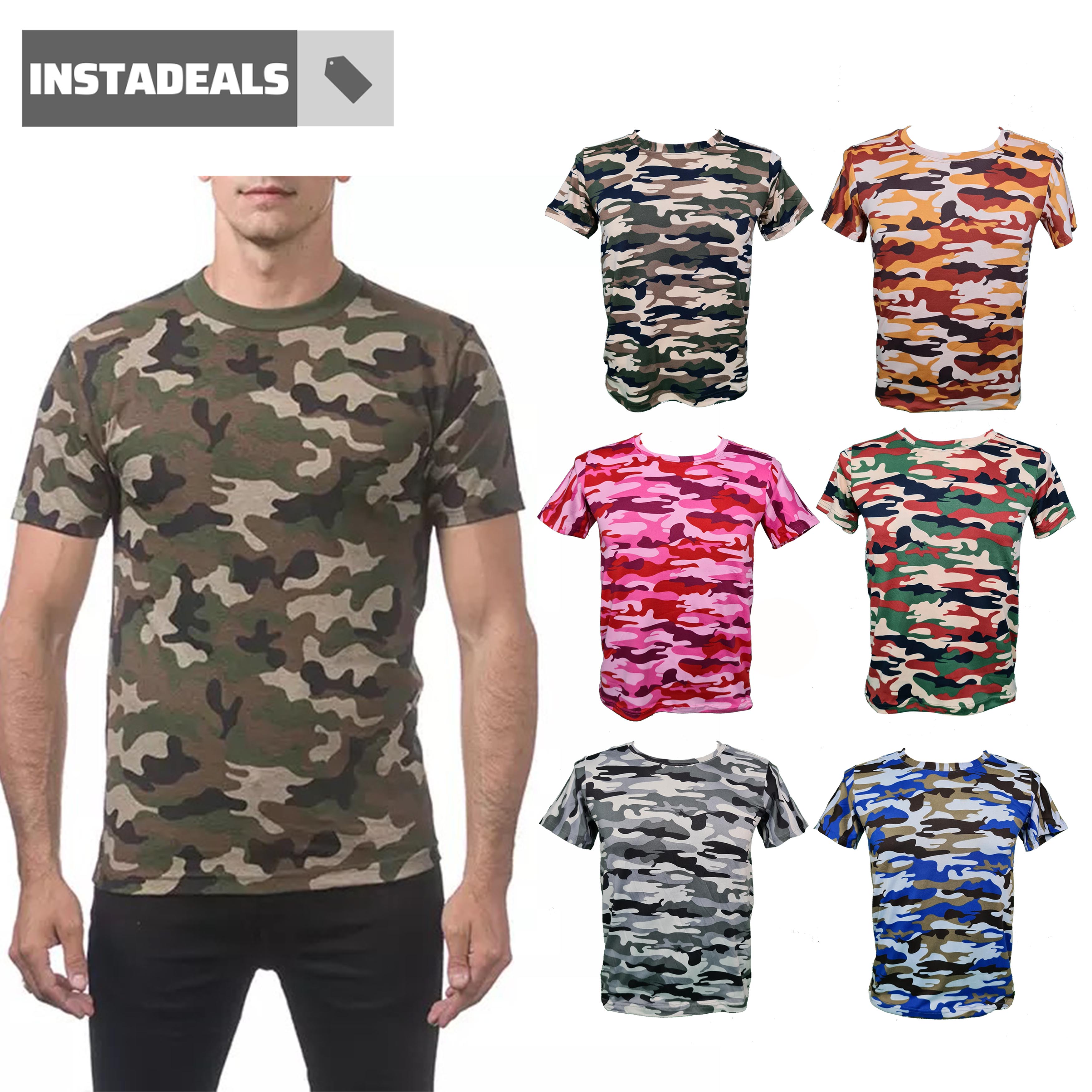 Unisex Fashion Camouflage Tshirt, Army Military Shirt, Malambot, High  Quality Fashion Shirt
