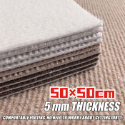 Self-Adhesive Carpet Tiles: Waterproof, Non-Slip, Soundproof - Home Decor