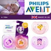 Philips Avent Orthodontic Pacifier for 6-18m, UK Made