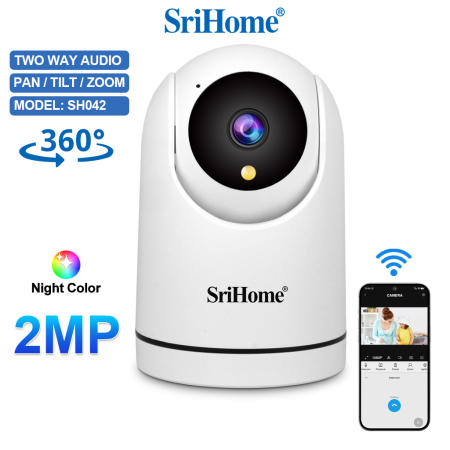 SriHome SH042 Wireless CCTV Camera with Night Vision