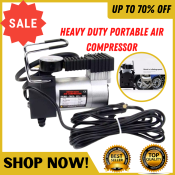 Heavy Duty Electric Tire Inflator Pump for Fast Inflation