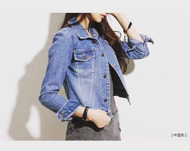 ladies indigo denim jacket