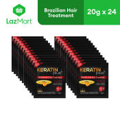 Keratin Plus Black Hair Treatment Sachets (24 Pack)
