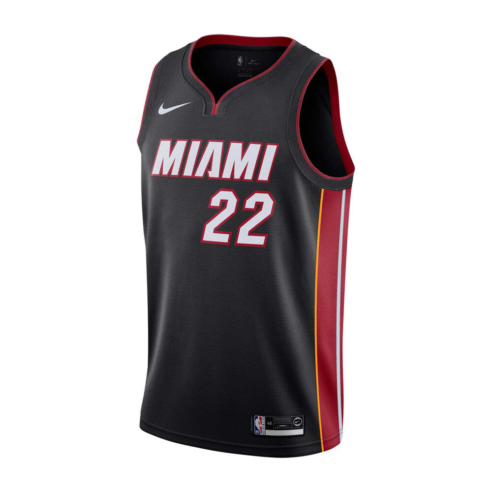 SSLONG Basketball Uniform Warm Sweatshirt No 22 Miami Butler Breathable Mens Short-Sleeved Sportswear Basketball Fan Vest T-Shirt 