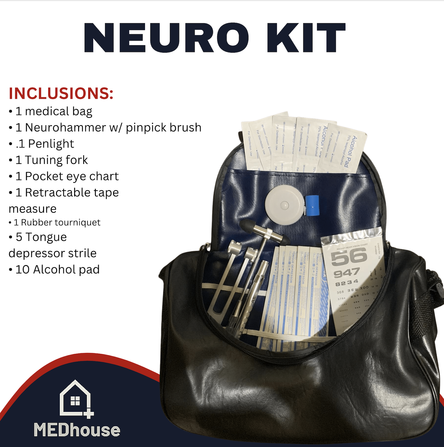 MEDhouse/ Nursing kit complete set/ Nursing kit ob bag phn kit/ Nursing kit  for students/ Nursing kit Nursing kit box