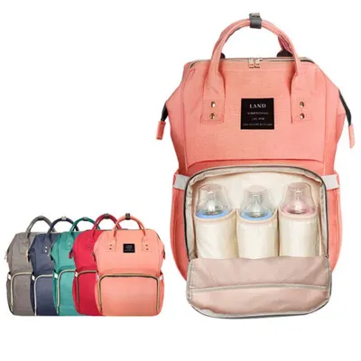 100 % High Capacity Fashion Mommy Backpack Baby Bag Maternity Nappy Diaper Bag | Baby Bag Organizer for Mommy | Maternity Big Bag for Mommy and Baby | Back pack Organizer for Newborn | Nappy Changing Maternity Bag | Diaper Bag | Travel Bag for Baby Needs (1)