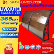 LIVEOUTER Waterproof Canopy Shade for Doors and Windows