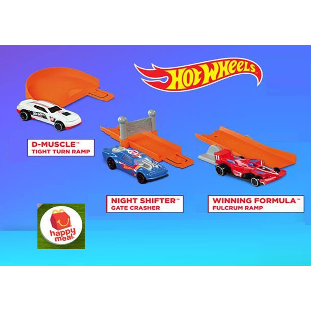 happy meal mcdo hot wheels