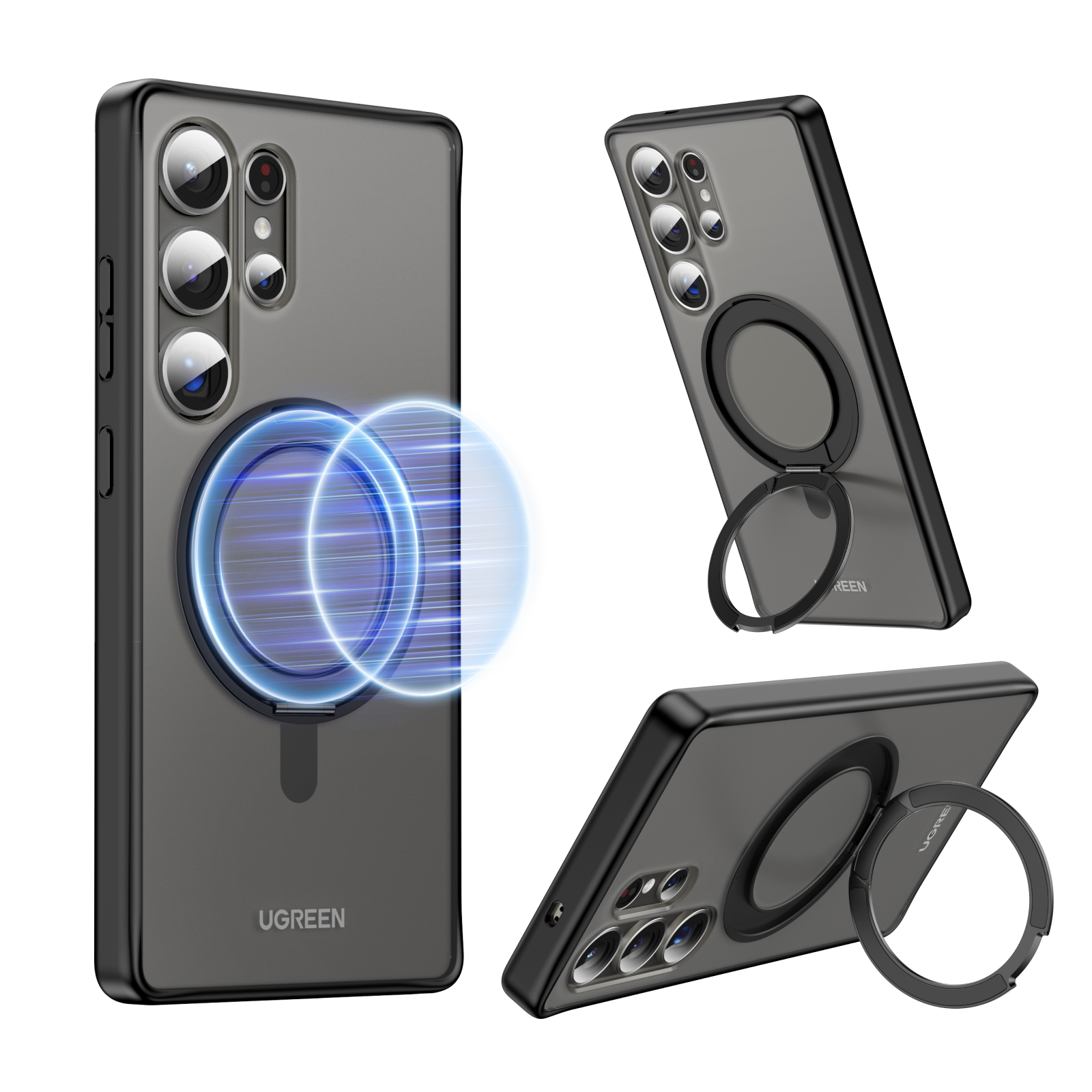 Product photo of UGREEN Magnetic Ring-Stand Case (Galaxy S25 Ultra) from its Lazada listing