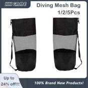 Mesh Dive Gear Bag with Shoulder Strap - 