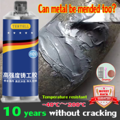 50-Year Metal Repair Glue: Heat Resistant, Strong and Multifunctional
