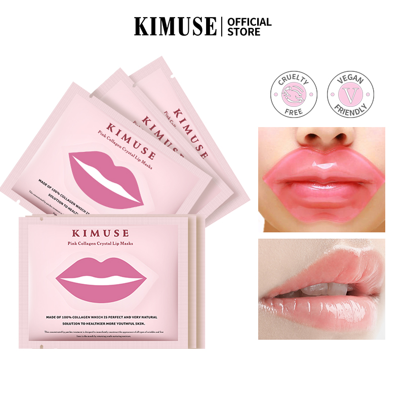 Discount on KIMUSE  shoes - SKU: KIMUSE Pink Collagen Crystal Lip Masks