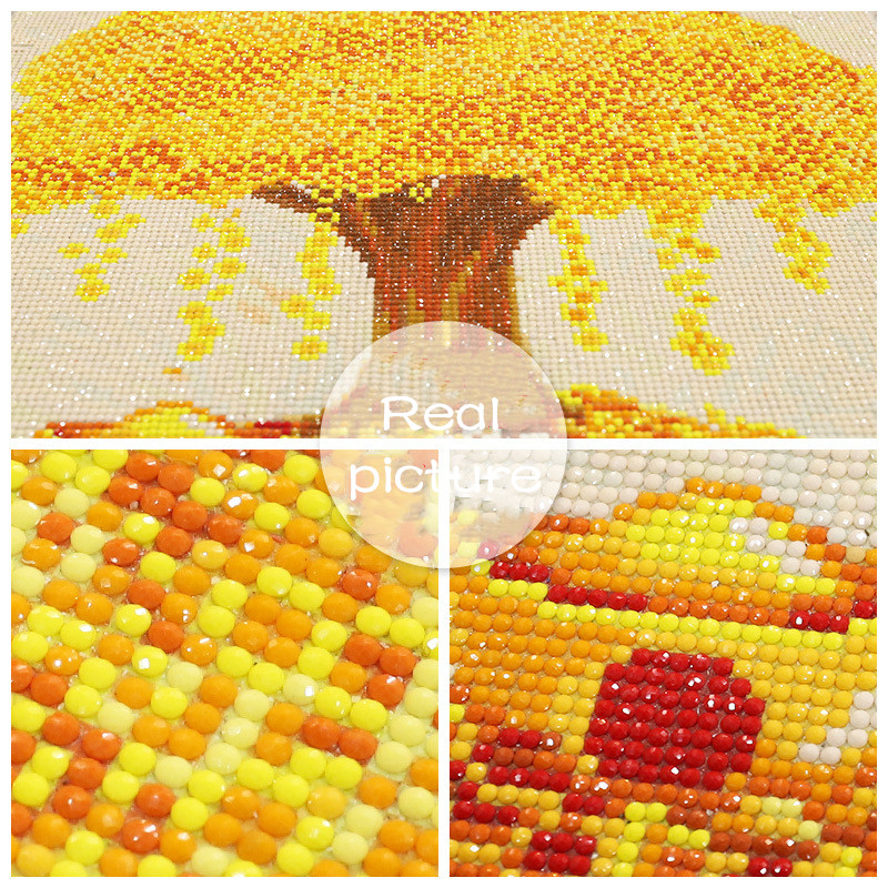 Little Orange] 5D Diamond Painting Set BTS Diamond Painting Full Drill  Tools DIY Home Decor 30*40CM