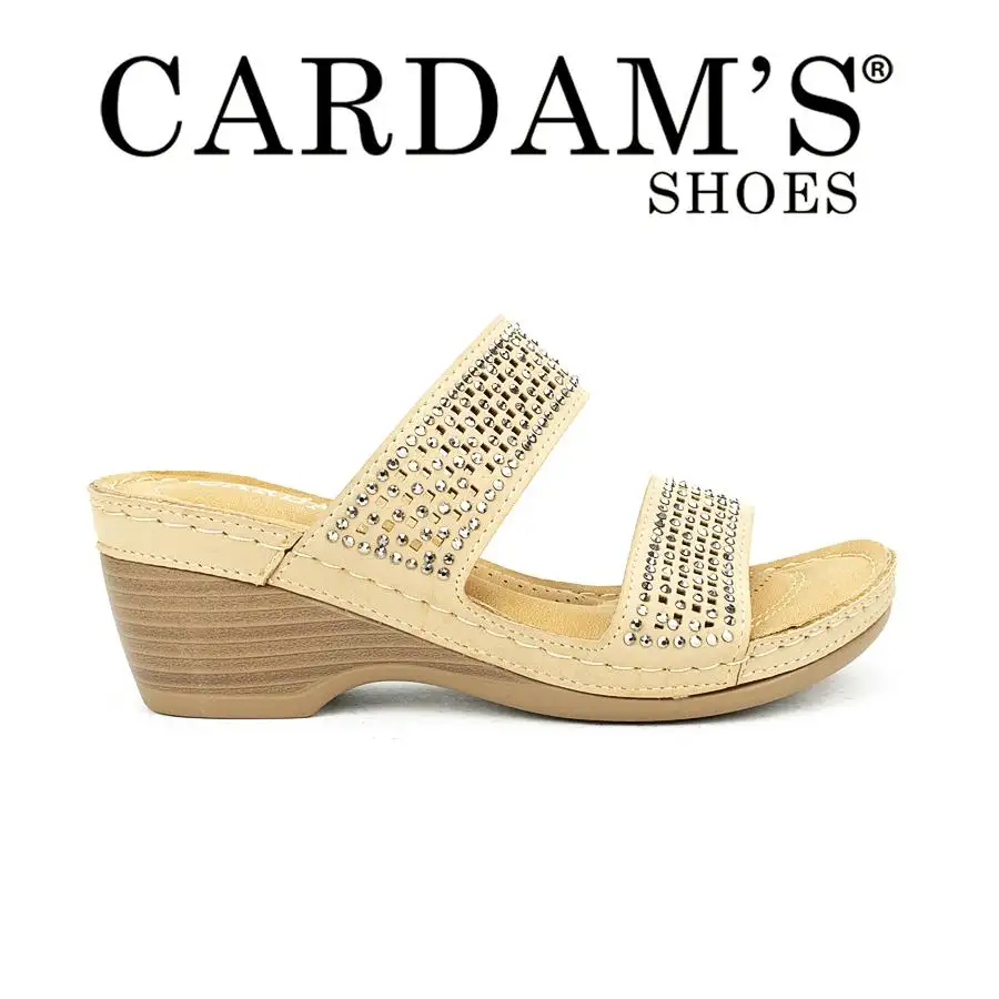 black and tan wedge sandals