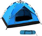 Quick-Open Waterproof Camping Tent - Large, Anti-Mosquito, Random Color