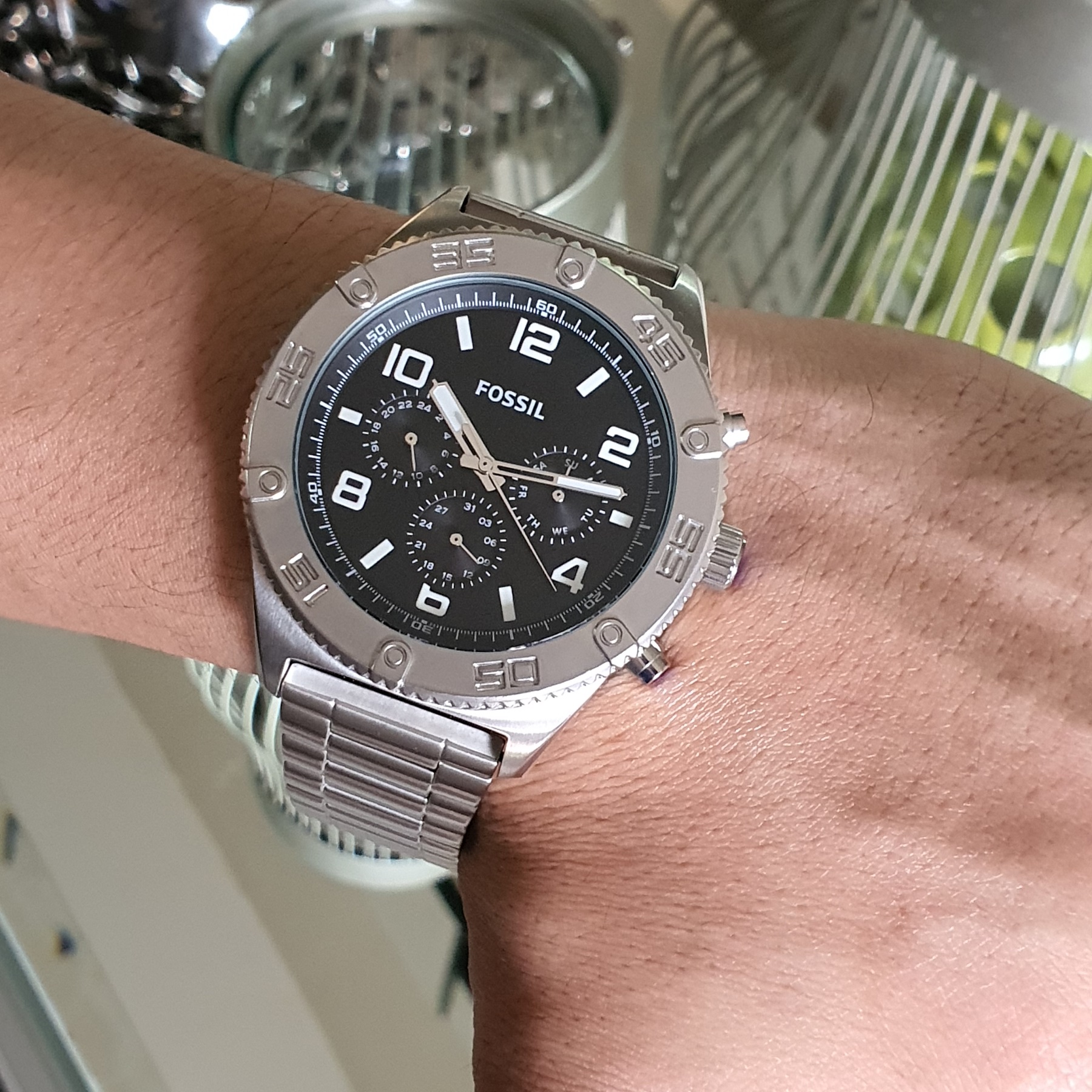 Fossil Brox Multifunction Black Dial 