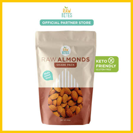 Raw Bites Raw Almonds 250g