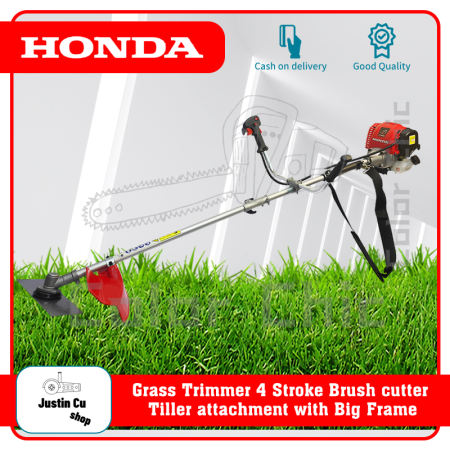 Honda 4 Stroke Grass Trimmer with Tiller Attachment
