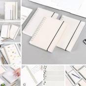 Muji Inspired Spiral Spring Notebook with High Quality Paper