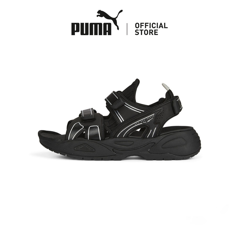 Discount on Puma  shoes - SKU: Puma Unisex Traek Sports Sandals (Black)