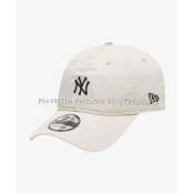 ☸ New Era Mlb Washed New York Yankees Yankees Ball Cap Ivory 920UNST Mlb Basic Neyyan Ivory cap