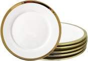 APC Gold Lining Dinner and Salad Plates - 10" & 8"