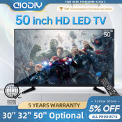 AIODIY HD LED TV - 50" Brand New, Wall Mountable