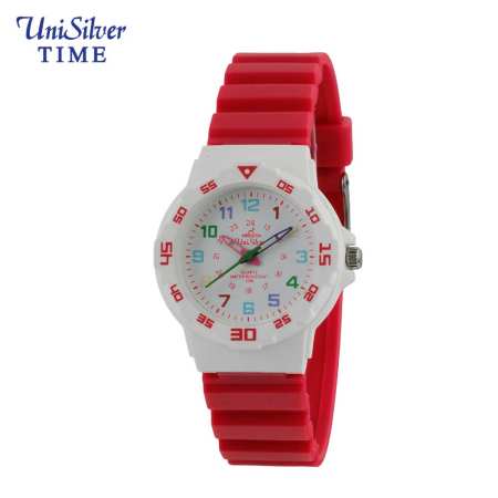 UniSilver TIME Dark Pink Women's Rubber Analog Watch