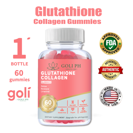 Goli Glow Anti-Aging Collagen Gummies with Glutathione