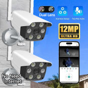 V380 Pro 5G Outdoor CCTV Camera Bundle: 2 for 1