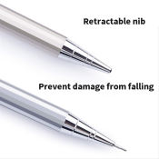 Metal Mechanical Pencil Set - Learning Stationery (Brand Name: N/A)