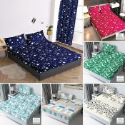 Cartoon Character 3 in 1 Bedsheet Set - Single/Double/Queen