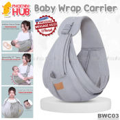 Phoenix Hub Baby Wrap Carrier - Infant Sling Ring Holder