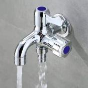 Stainless Steel Two-Way Water Washer Faucet