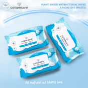 Cottoncare™ Antibacterial Plant-Based Baby Water Wipes - Unscented