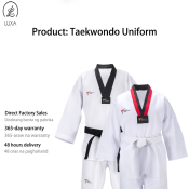 Luxa WTF Taekwondo Uniform for Kids and Adults