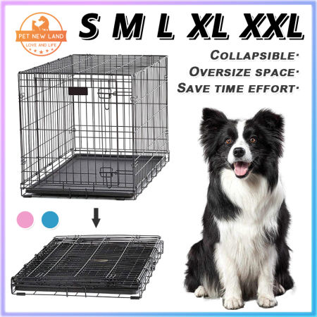 Heavy Duty Pet Cage with Poop Tray - Pet New Land