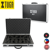 XTUGA Drum Mic Kit with Aluminum Hard Case 7 Piece MI7