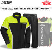 MOKOTO Rain Gear Set - High-Quality Waterproof Motorcycle Raincoat