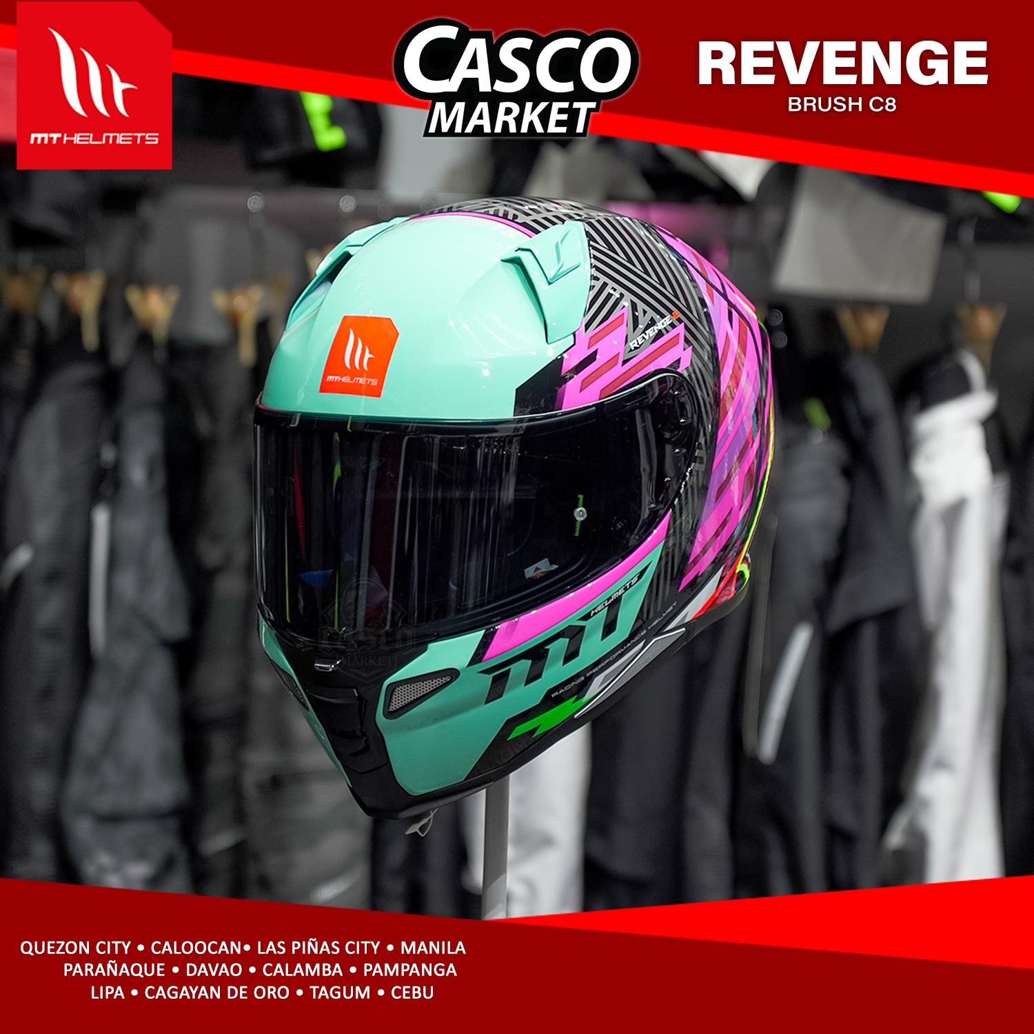 Casco mt 2024 helmets revenge