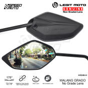 LegitMoto Adjustable Side Mirror for Honda/Yamaha Bikes