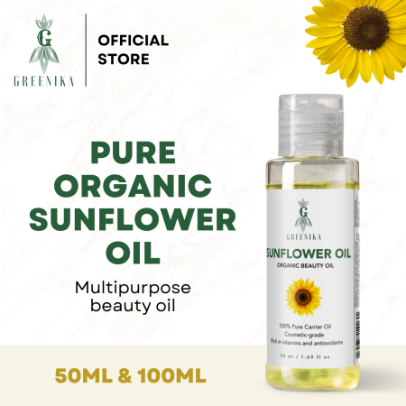 Greenika Essentials Sunflower Beauty Oil for Skin Care