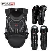 WOSAWE Motorcycle Armor Vest - Body Protective Snowboarding Jacket