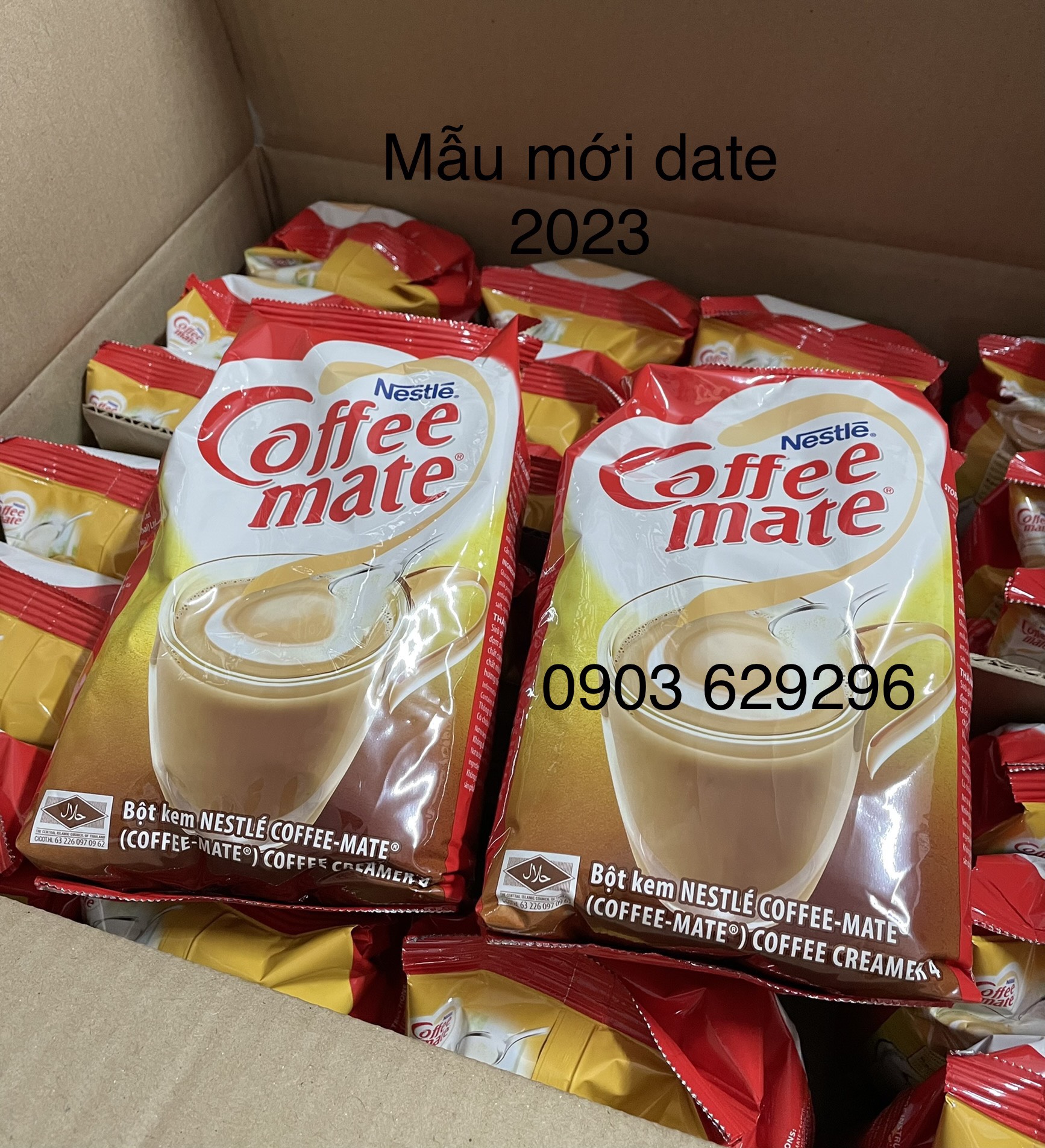 COMBO 2 BỊCH Bột kem Nestle Coffee Mate 453,7g nhập khẩu Thái Lan