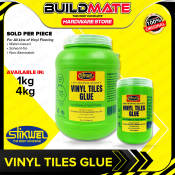 BUILDMATE Vinyl Tile Adhesive Glue - 1kg/4kg Options