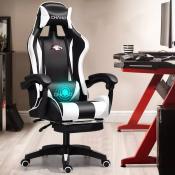 Ergonomic Leather Gaming Chair by 